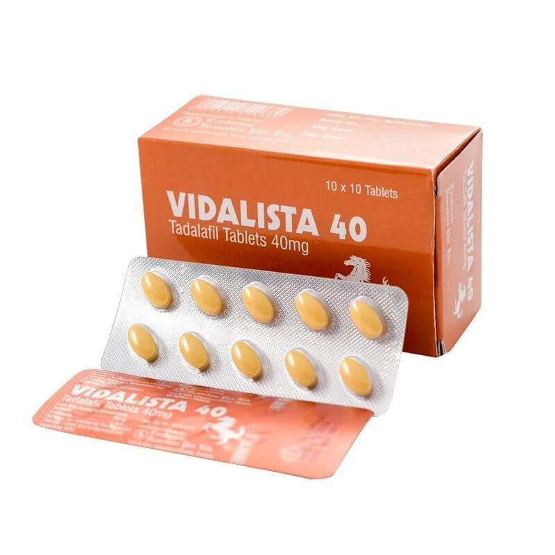 Vidalista (Generic Cialis – Tadalafil) 20 Mg Tablet