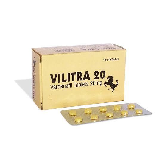 Vilitra (Generic Levitra – Vardenafil) 20 MG TABLETS