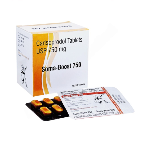 Somaboost 750 mg tablets