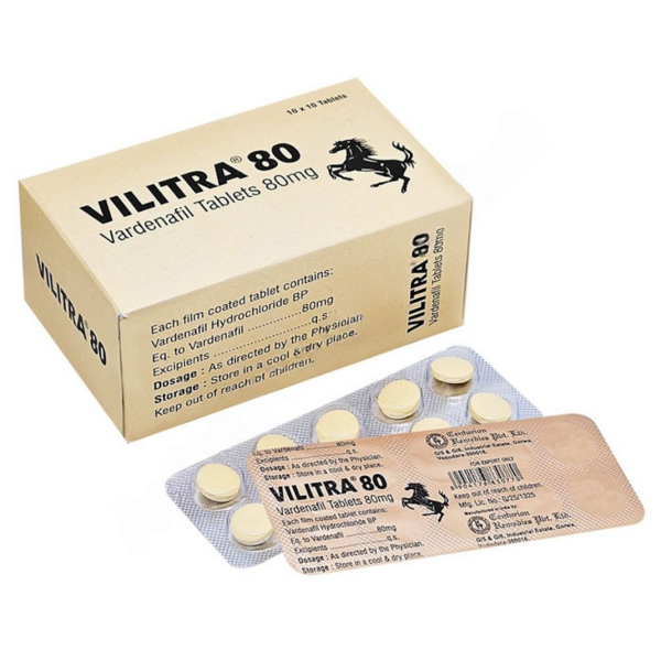 Vilitra 80 mg tablets