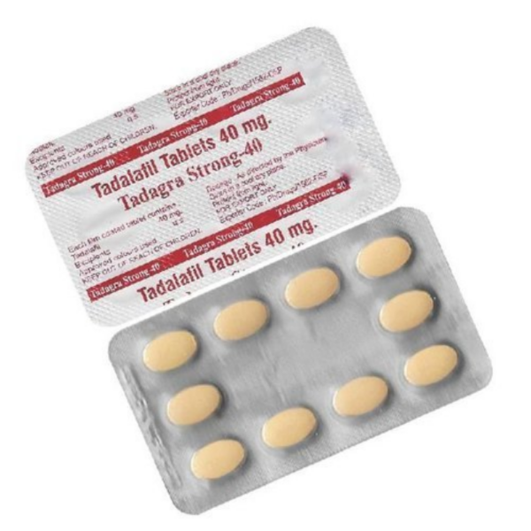 Tadagra Strong 40 mg Tablets